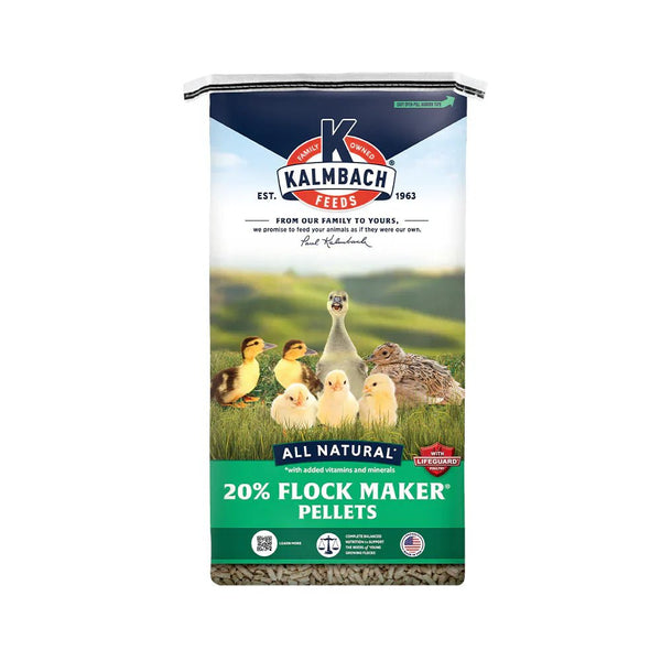 20% Flock Maker Pellets - Walker Supply Co