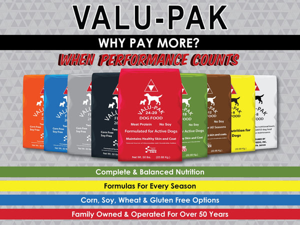 Valu Pak Dog Feed 50 - Walker Supply Co