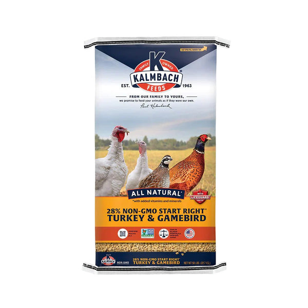 28% Non - GMO Start Right™ Turkey & Gamebird - Walker Supply Co